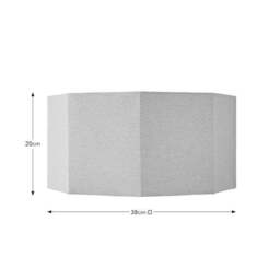 Luna Octagon Easy Fit Lamp Shade - thumbnail 5