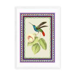 East End Prints Birdframe Hummingbird Print - thumbnail 2