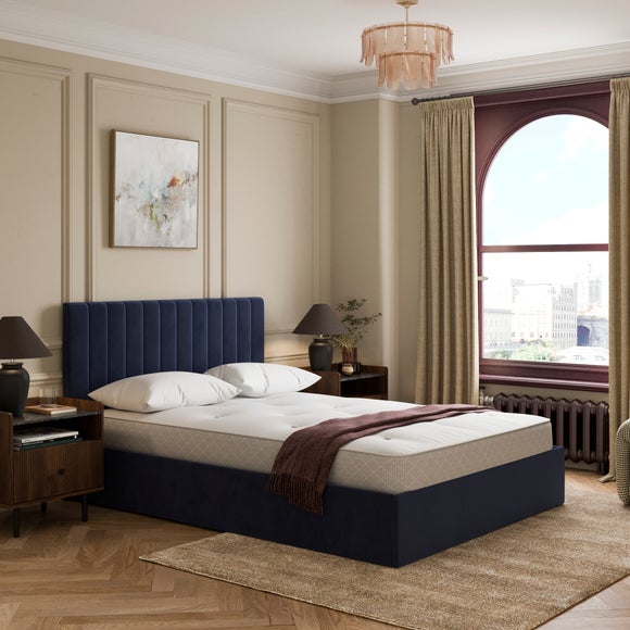 Brandon Velvet Ottoman Bed Frame - image 1