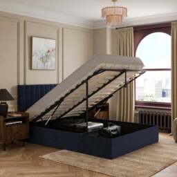 Brandon Velvet Ottoman Bed Frame - thumbnail 3