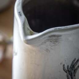 Stag Distressed Pitcher Vase - thumbnail 3