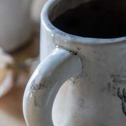 Stag Distressed Pitcher Vase - thumbnail 4