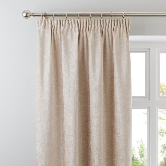 Chenille Pencil Pleat Curtains (Blackout Available) - image 1