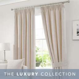 Chenille Pencil Pleat Curtains (Blackout Available) - thumbnail 2