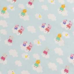 Pack of 2 Peppa Pig Lullabies 100% Cotton Cot Bed Fitted Sheets - thumbnail 4