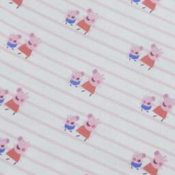 Pack of 2 Peppa Pig Lullabies 100% Cotton Cot Bed Fitted Sheets - thumbnail 3