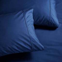 Dorma Crisp & Fresh 400 Thread Count Egyptian Cotton Percale Standard Pillowcase - thumbnail 2