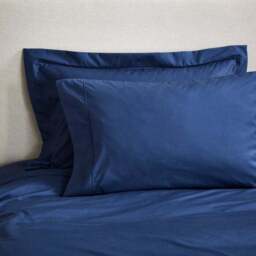 Dorma Crisp & Fresh 400 Thread Count Egyptian Cotton Percale Standard Pillowcase - thumbnail 3
