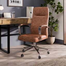 Alderton Faux Leather Office Chair