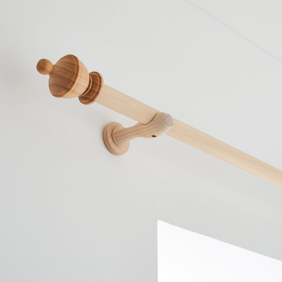 Sherwood Urn Wood Curtain Pole - image 1