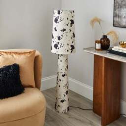 Cow Print Fabric Floor Lamp - thumbnail 6