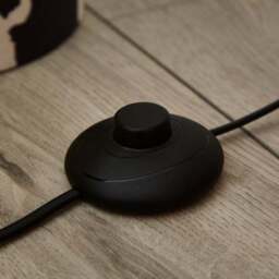 Cow Print Fabric Floor Lamp - thumbnail 4