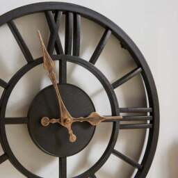 Skeleton Industrial Indoor Outdoor Wall Clock - thumbnail 2