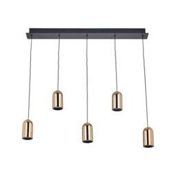 Pacific Lifestyle Xena 5 Light Adjustable LED Diner Ceiling Light - thumbnail 4