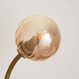 Luxe Ribbed LED Floor Lamp - thumbnail 3