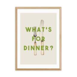 East End Prints What's For Dinner? Print by The 13 Prints - thumbnail 2