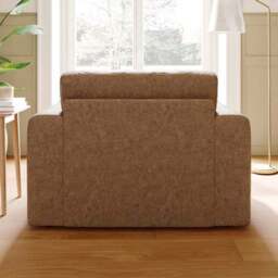 Abel Arizona Faux Leather Snuggle Chair - thumbnail 2