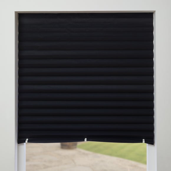 Blackout Temporary Pleated Blind - image 1