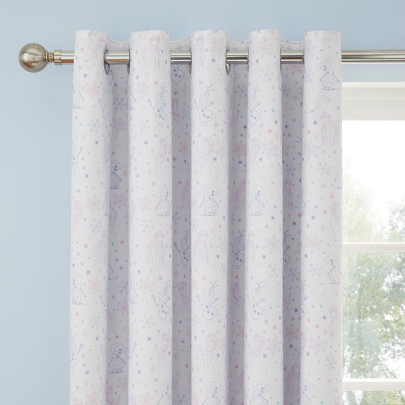 Disney Frozen Blackout Eyelet Curtains - image 1