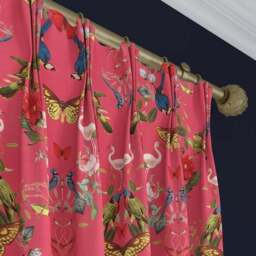 Tropical Kaleidoscope Made to Measure Curtains - thumbnail 4
