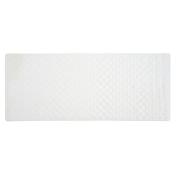 White Rubber Bath Mat
