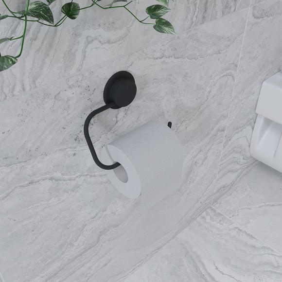 Croydex Stick-n-Lock Toilet Roll Holder - image 1