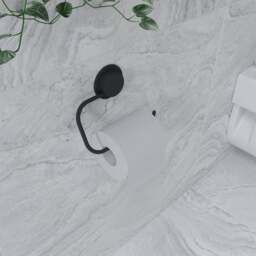 Croydex Stick-n-Lock Toilet Roll Holder - thumbnail 1