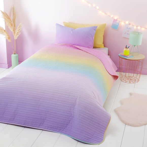 Rainbow Ombre Bedspread - image 1