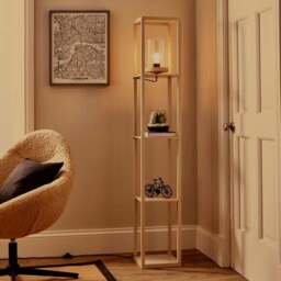 Keates Shelved Floor Lamp - thumbnail 2