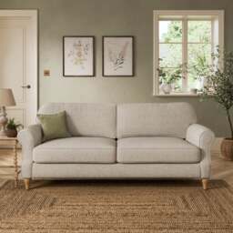 Millie Basketweave 3 Seater Sofa - thumbnail 1
