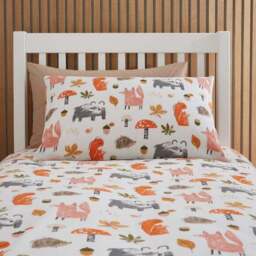 Woodland Adventure 100% Cotton Duvet Cover & Pillowcase Set - thumbnail 3