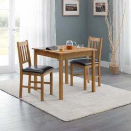 Coxmoor 4 Seater Square Dining Table, Solid Oak - thumbnail 6