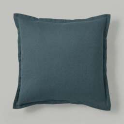 Contrast Oxford Edge Cotton & Linen Square Cushion Cover - thumbnail 2