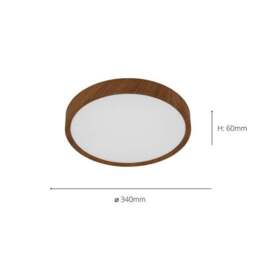 EGLO Musurita Integrated LED Flush Ceiling Light - thumbnail 5