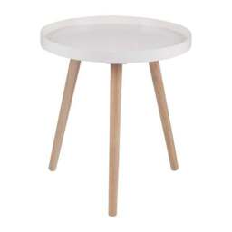 Pacific Halston Large Side Table, Natural Pine Wood - thumbnail 2