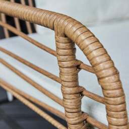Rattan Rope Bistro Set - thumbnail 3