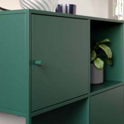 "Corin Metal TV Unit for TVs up to 50""" - thumbnail 4