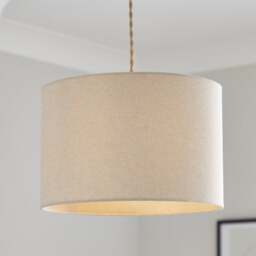 Luna Drum Lamp Shade - thumbnail 1