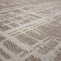 Abstract Indoor Outdoor Textured Rug - thumbnail 2