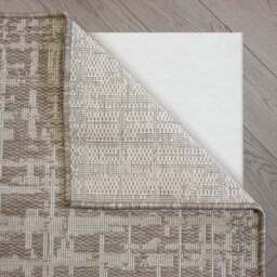 Abstract Indoor Outdoor Textured Rug - thumbnail 3