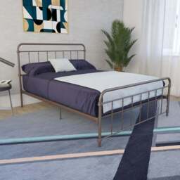 Dorel Home Wallace Metal Bed - thumbnail 2