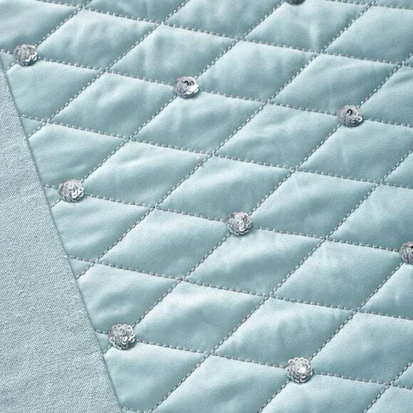 Catherine Lansfield Sequin Cluster Bedspread by Dunelm