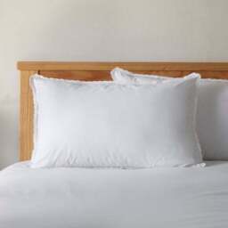 Pure Cotton Lace Duvet Cover & Pillowcase Set - thumbnail 3
