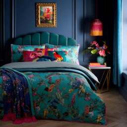 Laurence Llewelyn-Bowen Cotswold Fantasia 100% Cotton Duvet Cover & Pillowcase Set - thumbnail 4