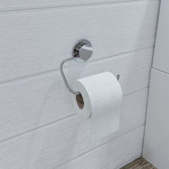 Croydex Stick-n-Lock Toilet Roll Holder - image 1