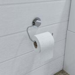 Croydex Stick-n-Lock Toilet Roll Holder - thumbnail 1