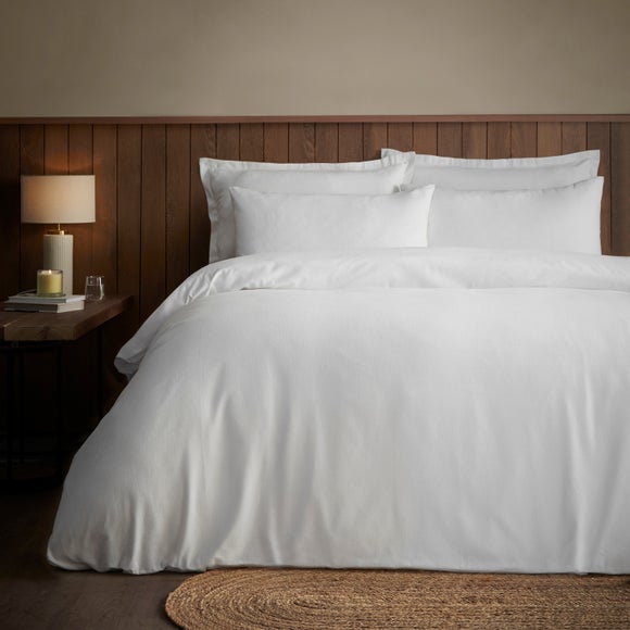 Soft & Cosy Luxury 100% Brushed Cotton Duvet Cover & Pillowcase Set - image 1