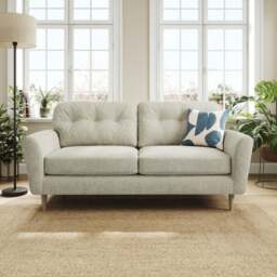 Sven Chunky Chenille 3 Seater Sofa - thumbnail 1