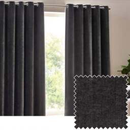 Yard Chenille Eyelet Curtains - thumbnail 4