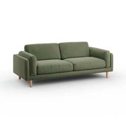 Newton Matte Plush Velvet 4 Seater Sofa - thumbnail 6